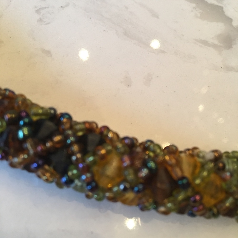 Multi gemstone chocker - Picture 5 of 5